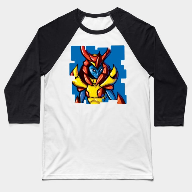 Mecha Baseball T-Shirt by BaconBabyArt